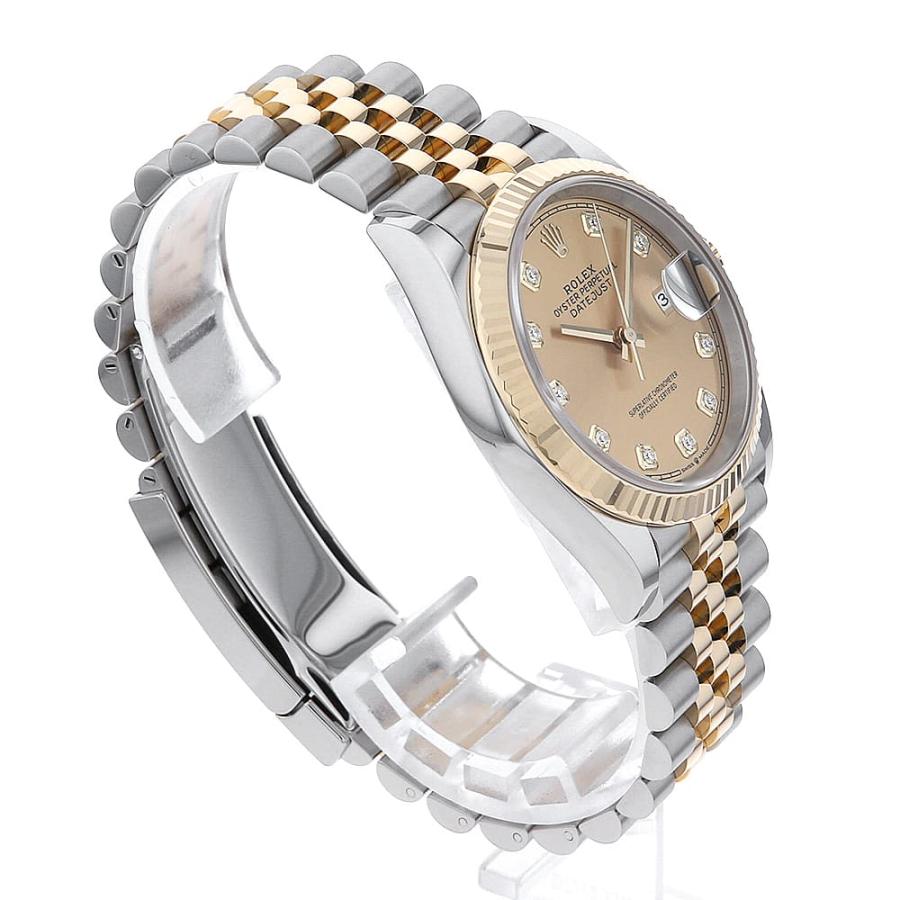 ROLEX（ロレックス） デイトジャスト36 10Pダイヤ 126233G シャンパン