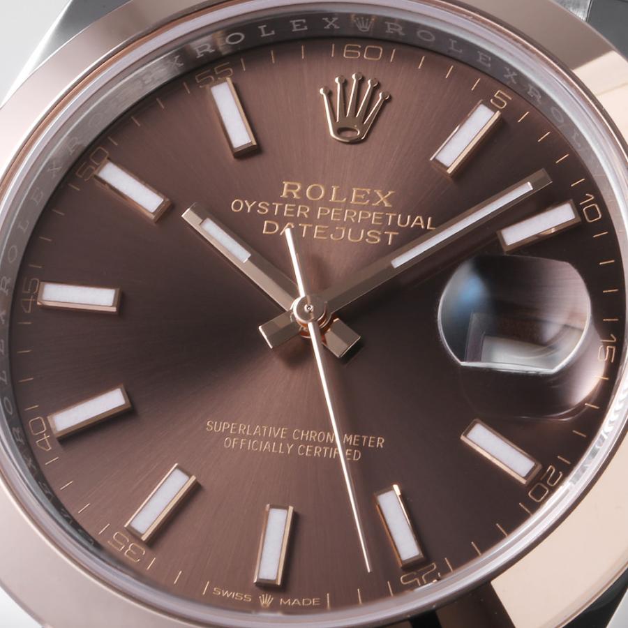ROLEX（ロレックス） デイトジャスト41 126301 チョコレートブラウン