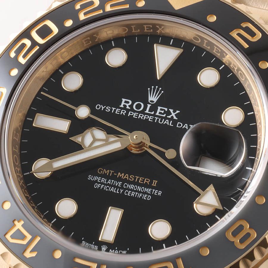 ROLEX（ロレックス） GMTマスターII 126718GRNR ブラック ランダム番