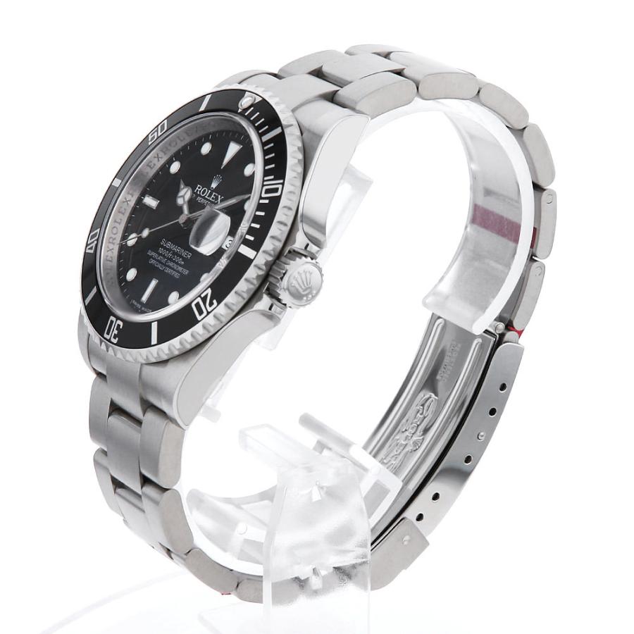ROLEX（ロレックス） サブマリーナ デイト 16610 ブラック V番 未使用 メンズ 腕時計 : GINZA RASIN ヤフー店 ...