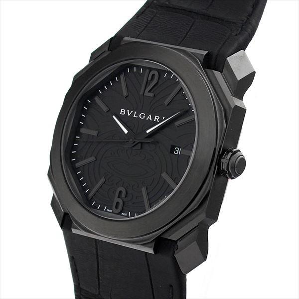 BVLGARI（ブルガリ） オクト オールブラックス 記念モデル BGO41BSBLD 