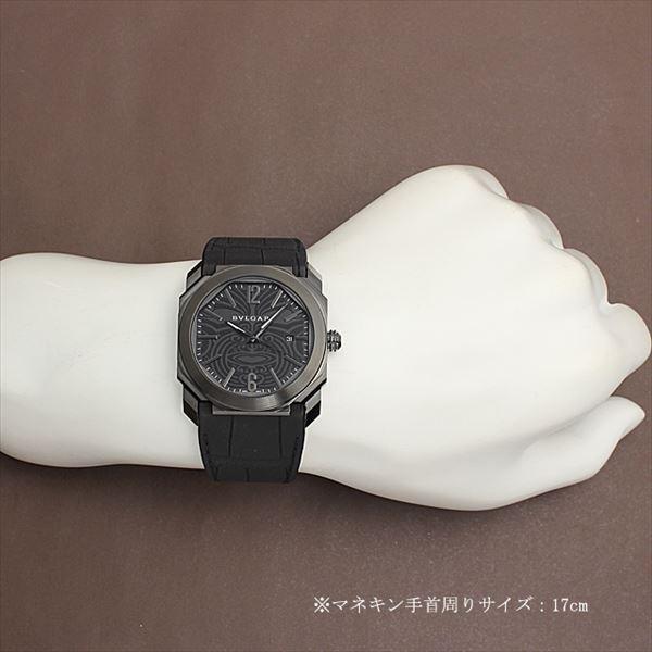 BVLGARI（ブルガリ） オクト オールブラックス 記念モデル BGO41BSBLD
