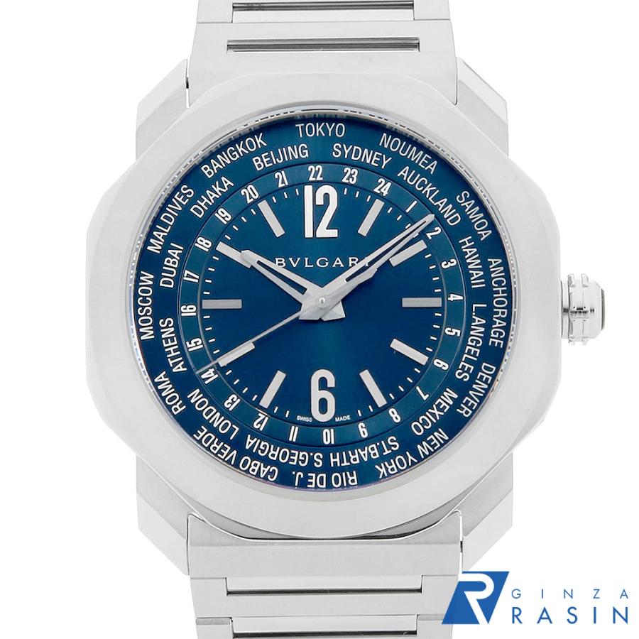 BVLGARI（ブルガリ） オクトローマ ワールドタイマー 103481 中古