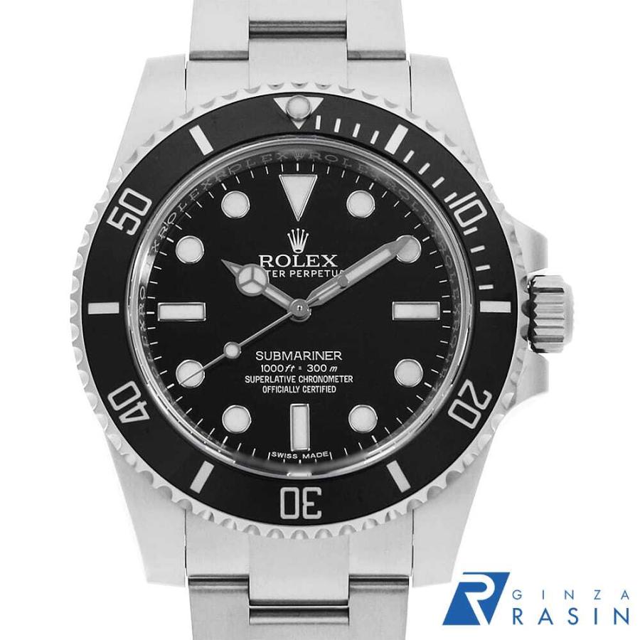 サブマリーナ　ノンデイト黒114060 ROLEX（ロレックス） サブマリーナ ノンデイト 114060 ブラック