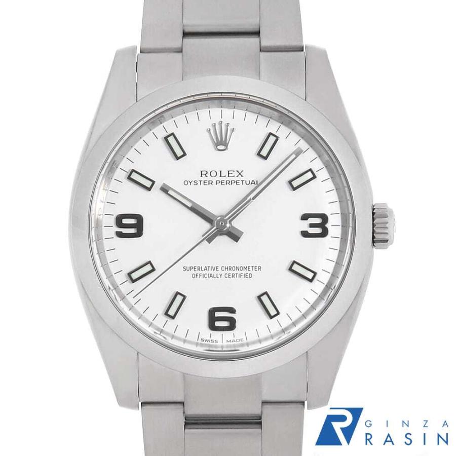 ROLEX ロレックス エアキング 114200 ホワイト 369ホワイトバー  