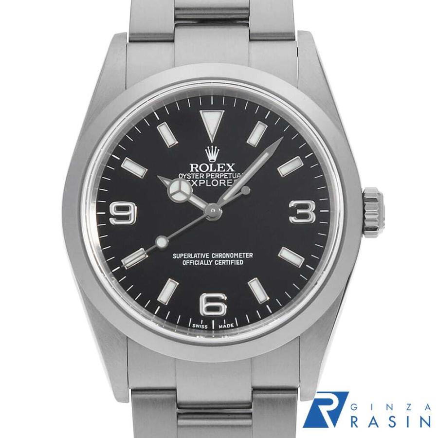 ROLEX（ロレックス） エクスプローラーI 114270 ブラック D番 中古
