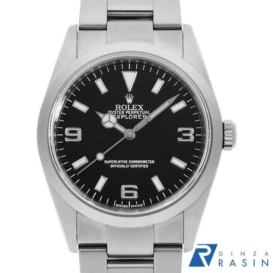 ROLEX（ロレックス） エクスプローラーI 114270 ブラック Z番 中古