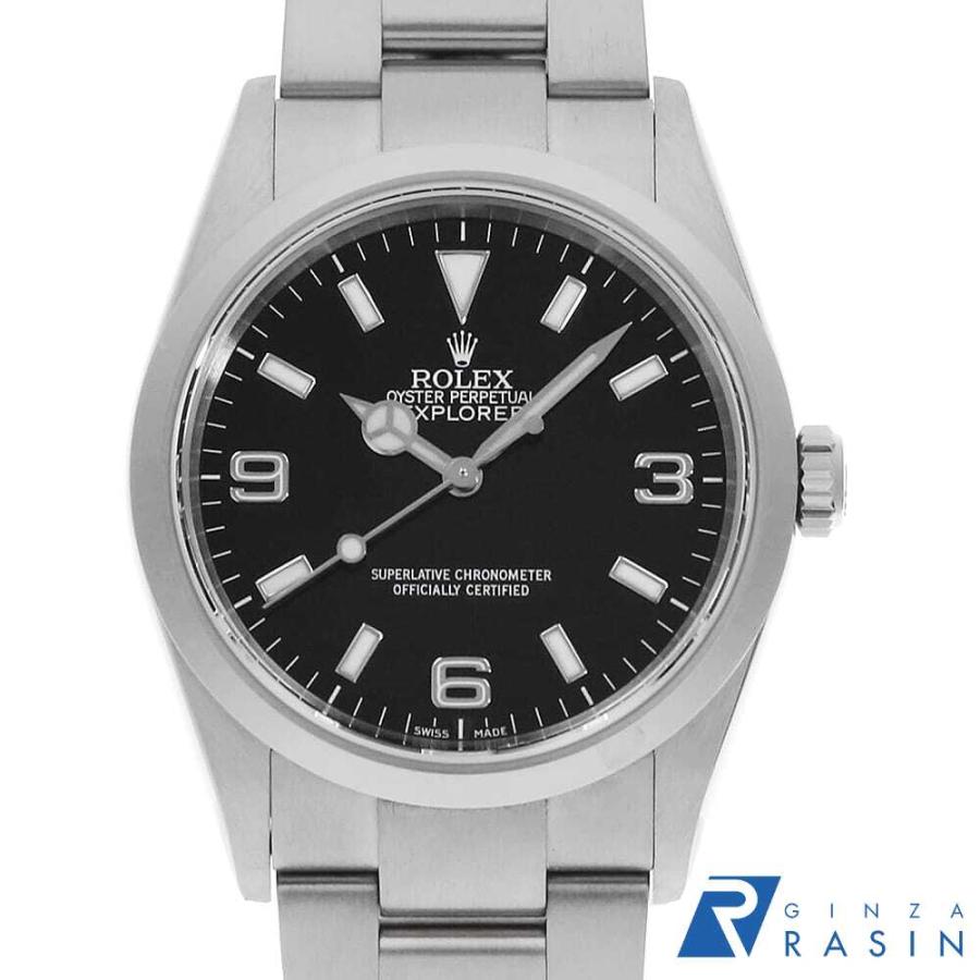ROLEX ロレックス エクスプローラーI 114270 ブラック F番 中古 メンズ  