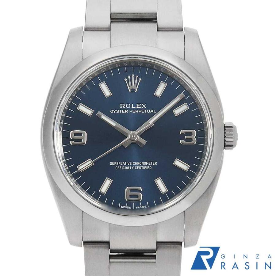 ROLEX（ロレックス） オイスターパーペチュアル 114200 ブルー 369