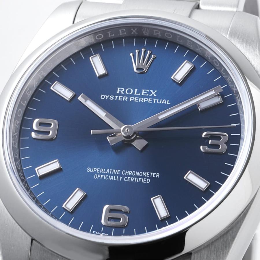 ROLEX（ロレックス） オイスターパーペチュアル 114200 ブルー 369
