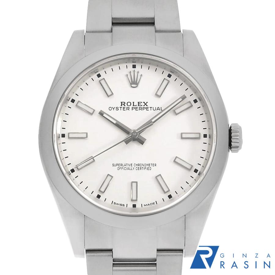ROLEX（ロレックス） オイスターパーペチュアル 39 114300 ホワイト