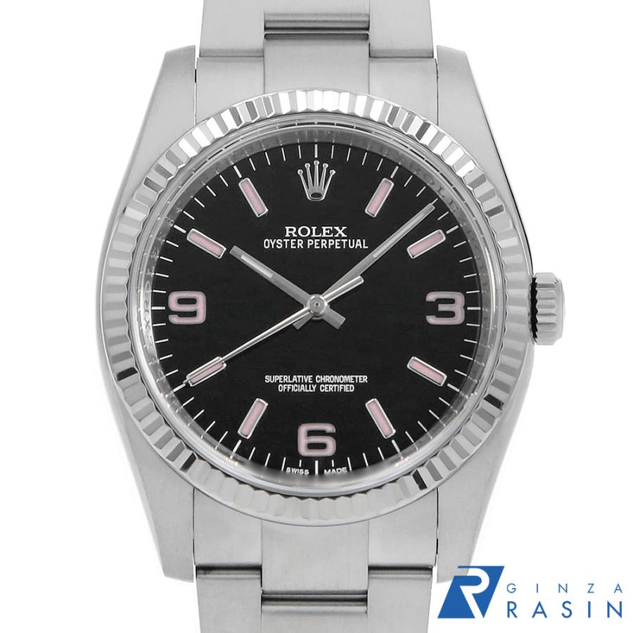 ROLEX（ロレックス） オイスターパーペチュアル 116034 ブラック 369