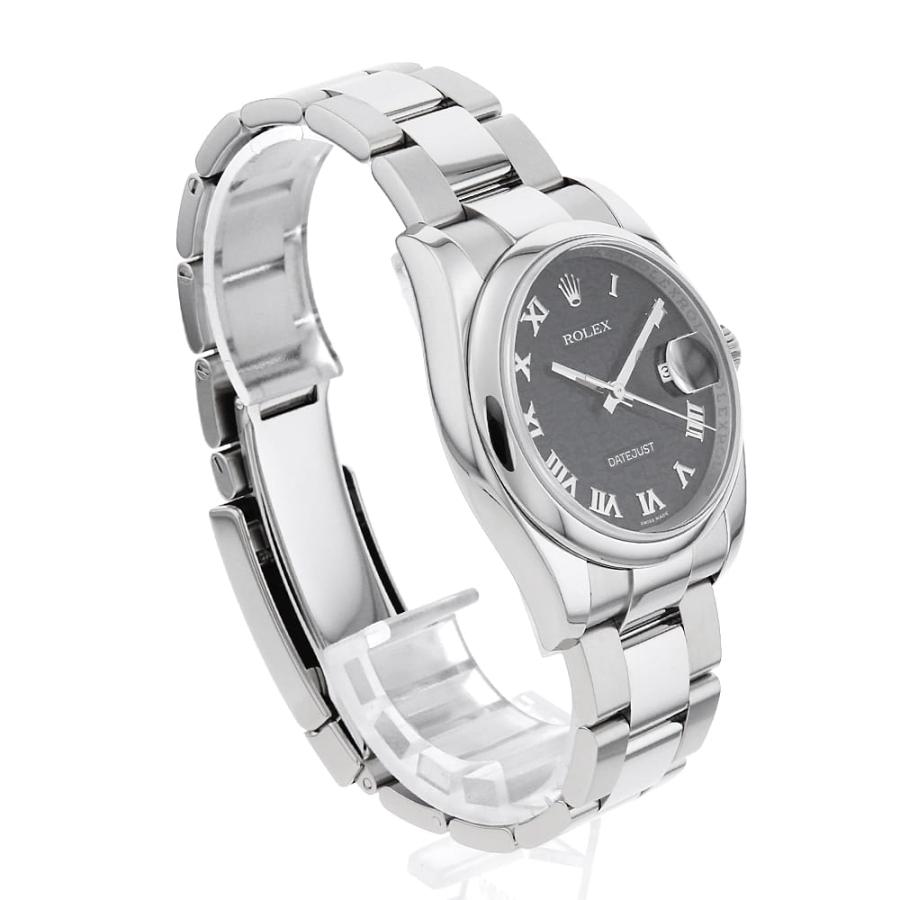 ROLEX（ロレックス） デイトジャスト 116200 ブラック 彫り