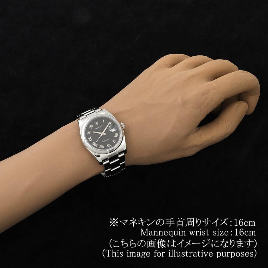 ROLEX（ロレックス） デイトジャスト 116200 ブラック 彫り