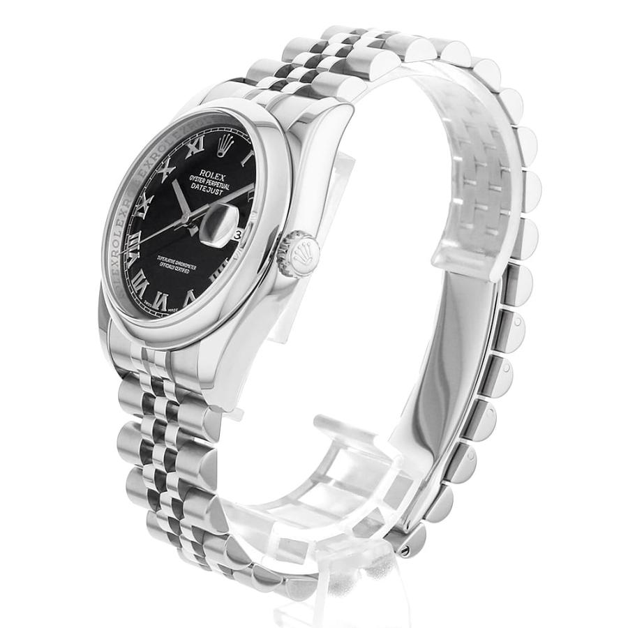 ROLEX（ロレックス） デイトジャスト 116200 ブラック ローマ 5列