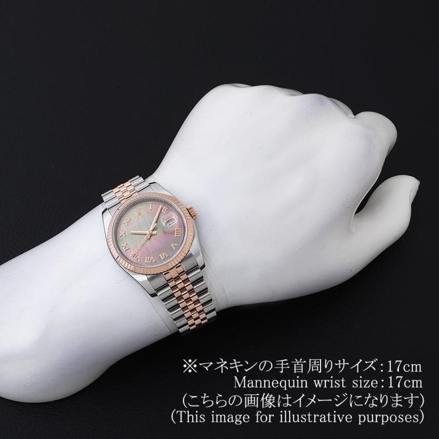 ROLEX（ロレックス） デイトジャスト 116231NR ブラックシェル ローマ