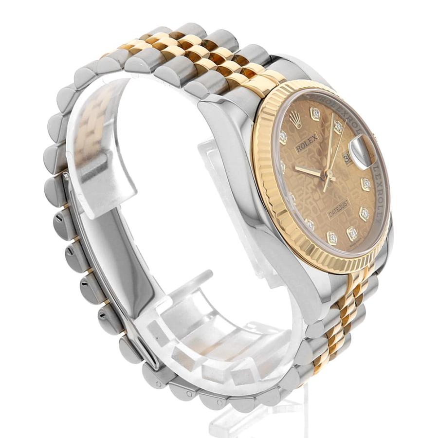 ROLEX（ロレックス） デイトジャスト 10Pダイヤ 116233G シャンパン