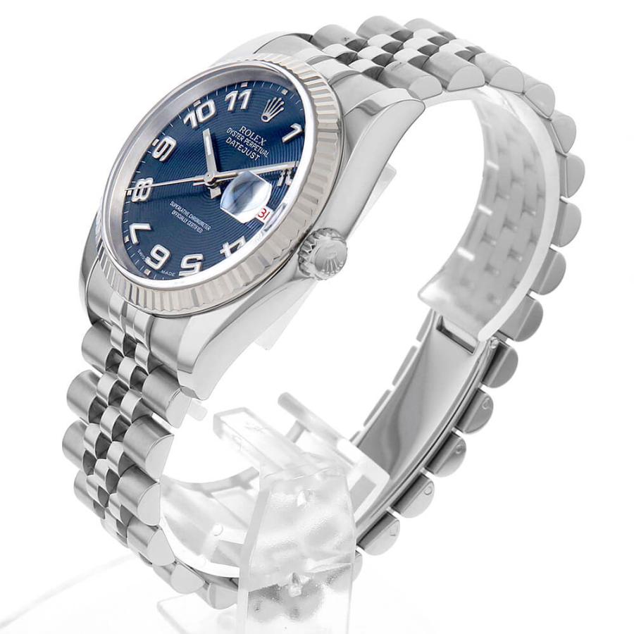 ROLEX（ロレックス） デイトジャスト 116234 ブルー コンセントリック