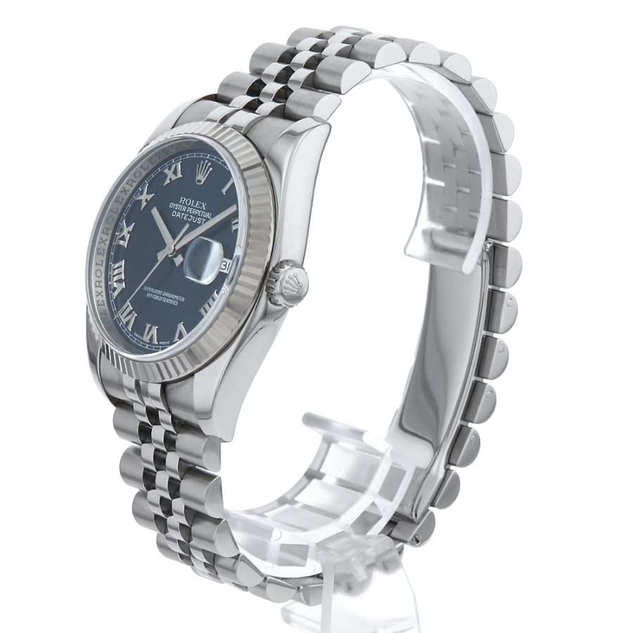 ROLEX（ロレックス） デイトジャスト 116234 ブルー ローマ 5列