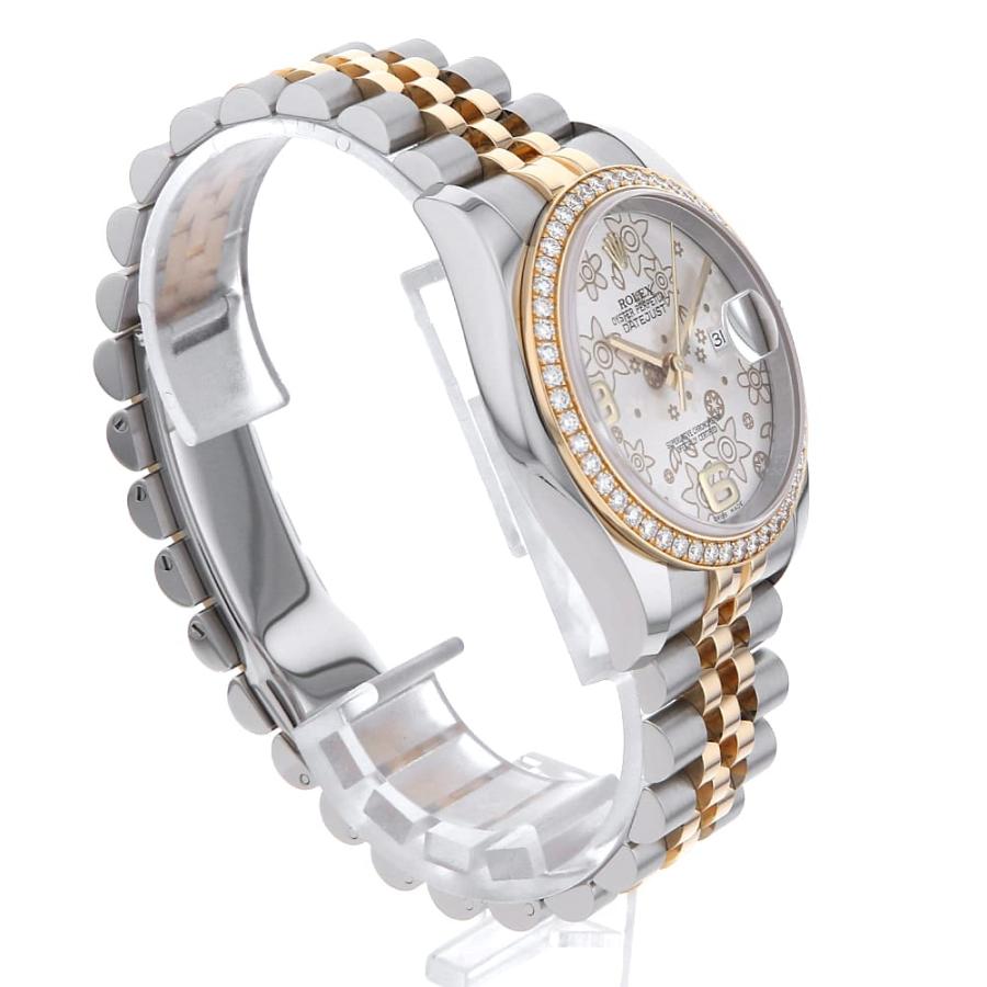 文5 美品 ROLEX（ロレックス） デイトジャスト ベゼルダイヤ 116243 シルバー 5