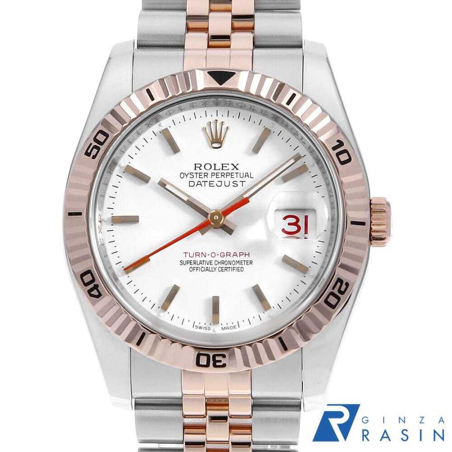 ROLEX（ロレックス） ターノグラフ 116261 ホワイト 5列 ジュビリー