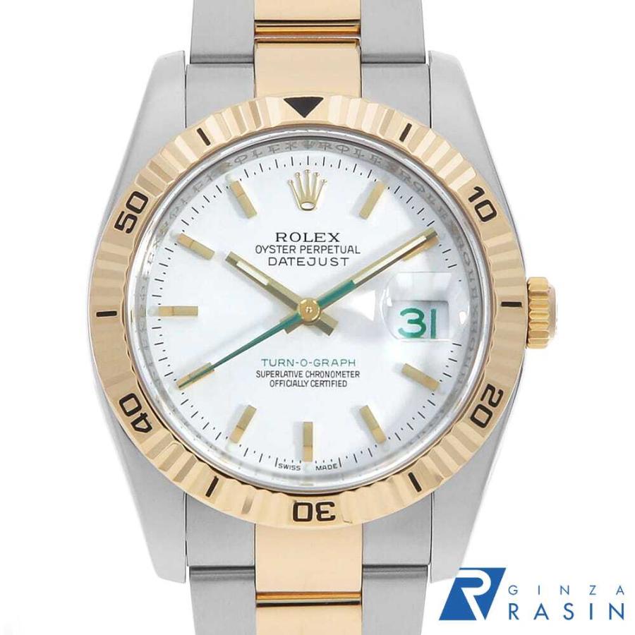 ROLEX（ロレックス） ターノグラフ 日本限定300本 116263 ホワイト 3列