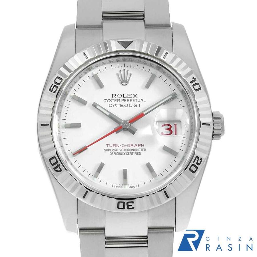 ROLEX（ロレックス） ターノグラフ 116264 ホワイト 3列 オイスター