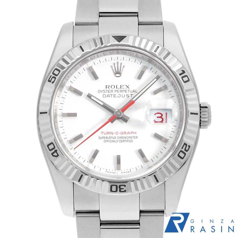 3槽、2槽、1槽 ROLEX（ロレックス） ターノグラフ 116264 ホワイト 3列 オイスター