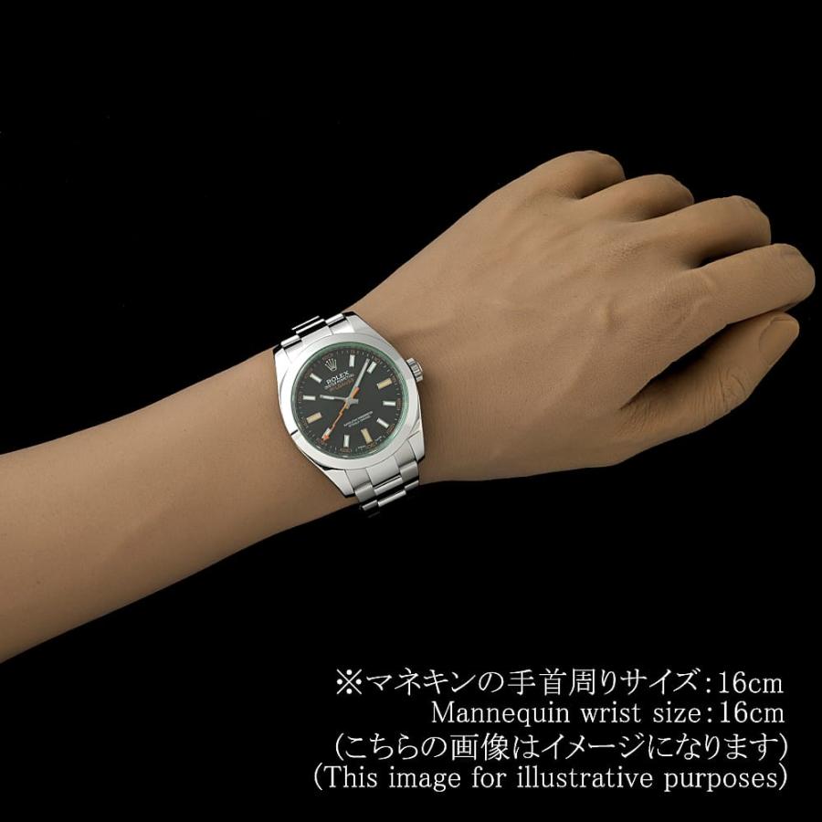 ROLEX（ロレックス） ミルガウス グリーンガラス 116400GV ブラック V