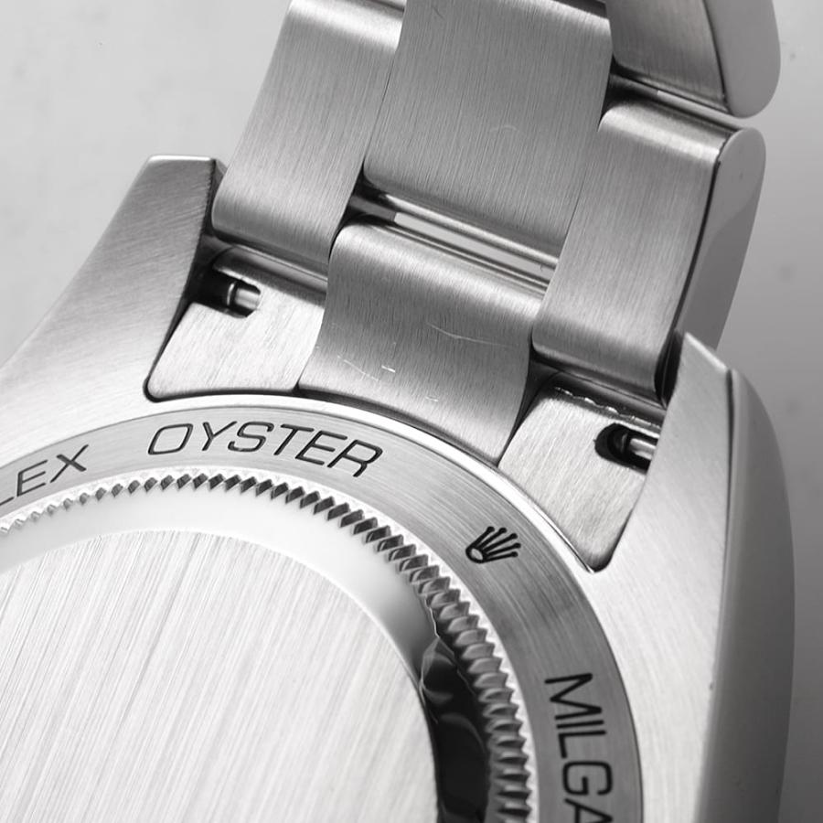 ROLEX（ロレックス） ミルガウス グリーンガラス 116400GV ブラック V