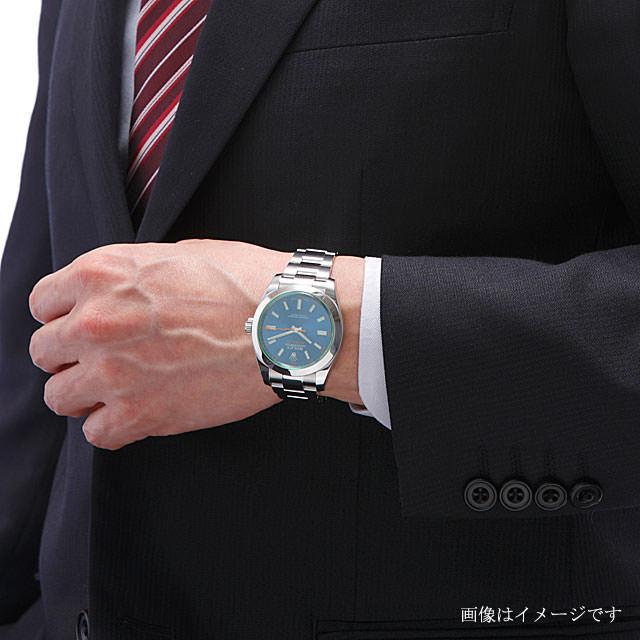 ロレックス ミルガウス Zブルー　 116400GV ブルー ランダム番 中古 メンズ 腕時計｜ginzarasin｜05