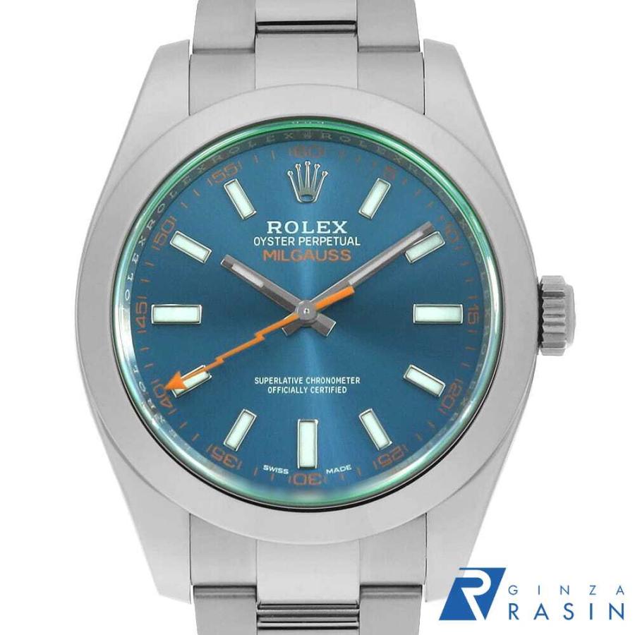 ROLEX（ロレックス） ミルガウス Zブルー 116400GV ブルー ランダム番