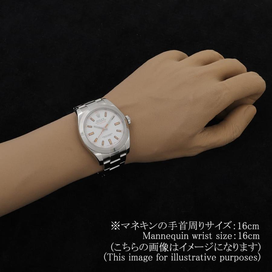 ロレックス ミルガウス 116400 ホワイト V番 メンズ 腕時計 中古)ROLEX