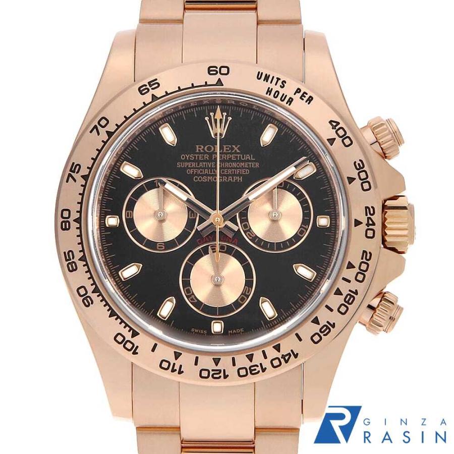 116505 デイトナ ロレックス 黒文字盤