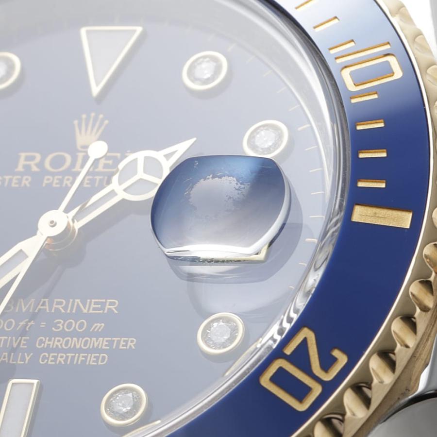 ROLEX（ロレックス） サブマリーナ デイト 8Pダイヤ 116613GLB ブルー