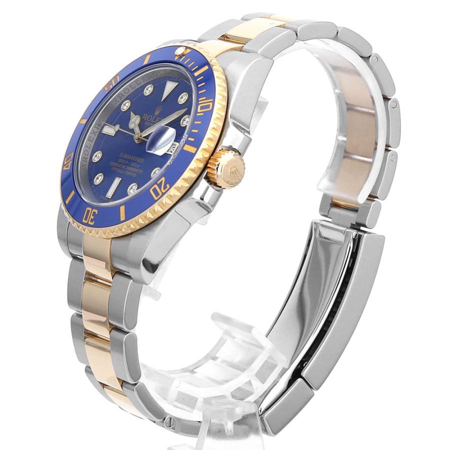 ROLEX ロレックス サブマリーナ デイト 8Pダイヤ 116613GLB ブルー V番 