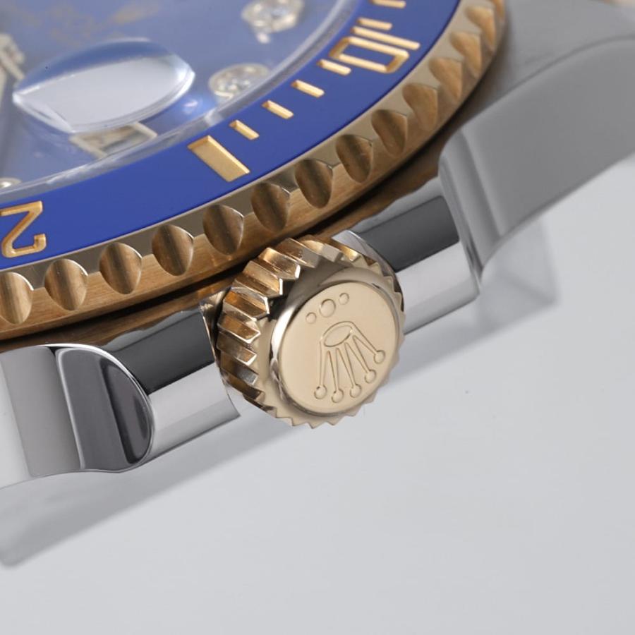 ROLEX（ロレックス） サブマリーナ デイト 8Pダイヤ 116613GLB ブルー