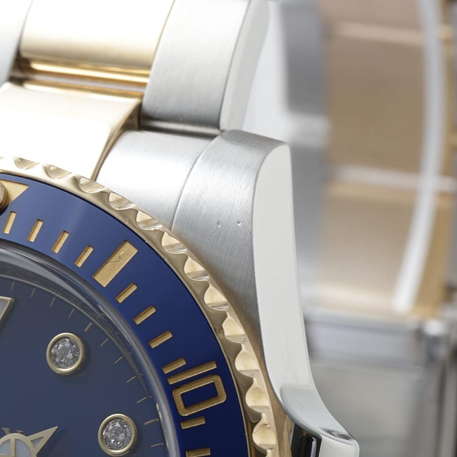 ROLEX（ロレックス） サブマリーナ デイト 8Pダイヤ 116613GLB ブルー