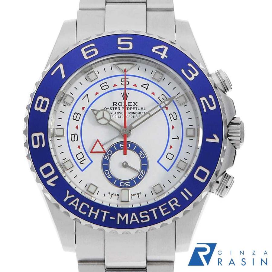 ROLEX（ロレックス） ヨットマスターII 新型ベンツ針 116680 ホワイト