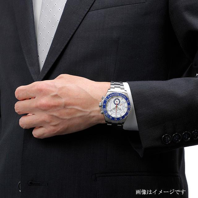 ロレックス ヨットマスターII 新型ベンツ針 116680 ホワイト ランダム番 中古 メンズ 腕時計｜ginzarasin｜05