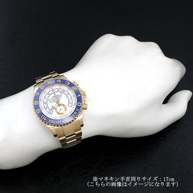 ロレックス ヨットマスターII 新型ベンツ針 116688 ホワイト ランダム番 中古 メンズ 腕時計｜ginzarasin｜05