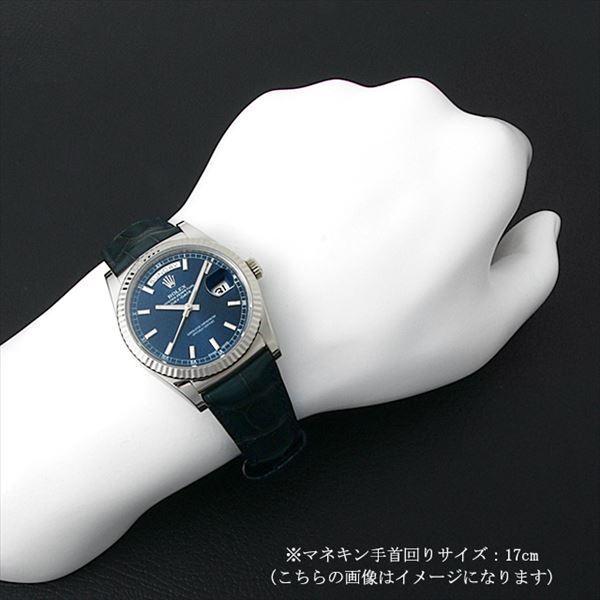 デイデイト ロレックス 118139 ブルー/バー ランダムシリアル 中古