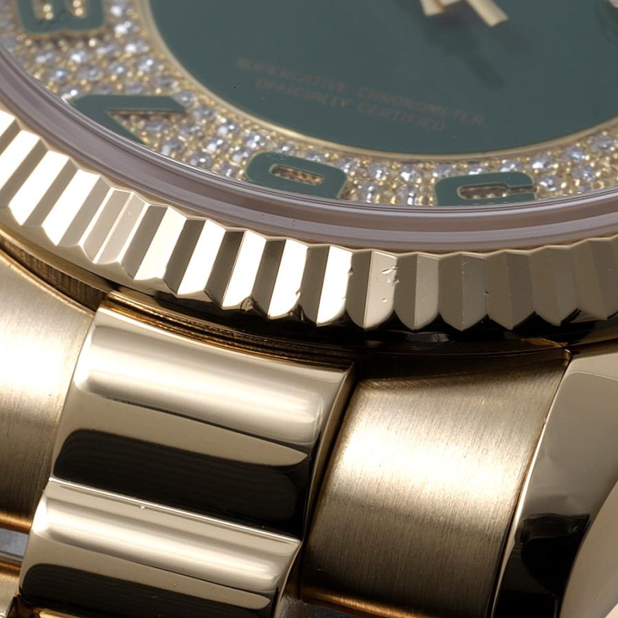 ROLEX（ロレックス） デイデイト パヴェダイヤ 118238 グリーン