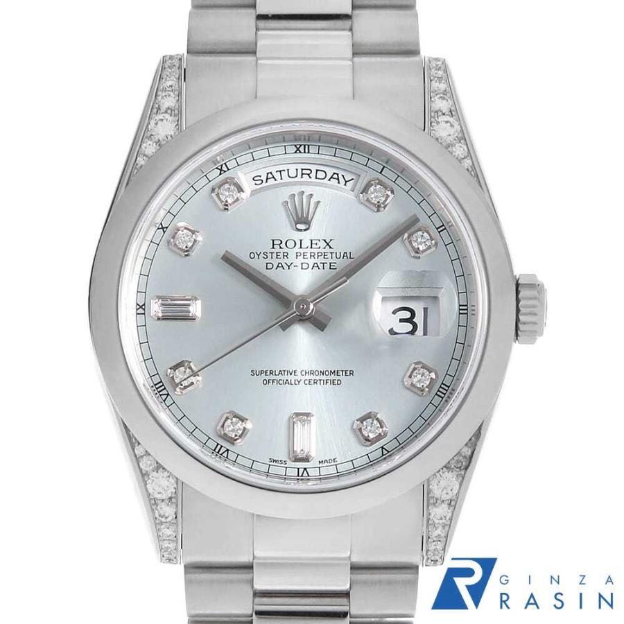 ROLEX（ロレックス） デイデイト ラグダイヤ 8Pダイヤ/2Pバケット