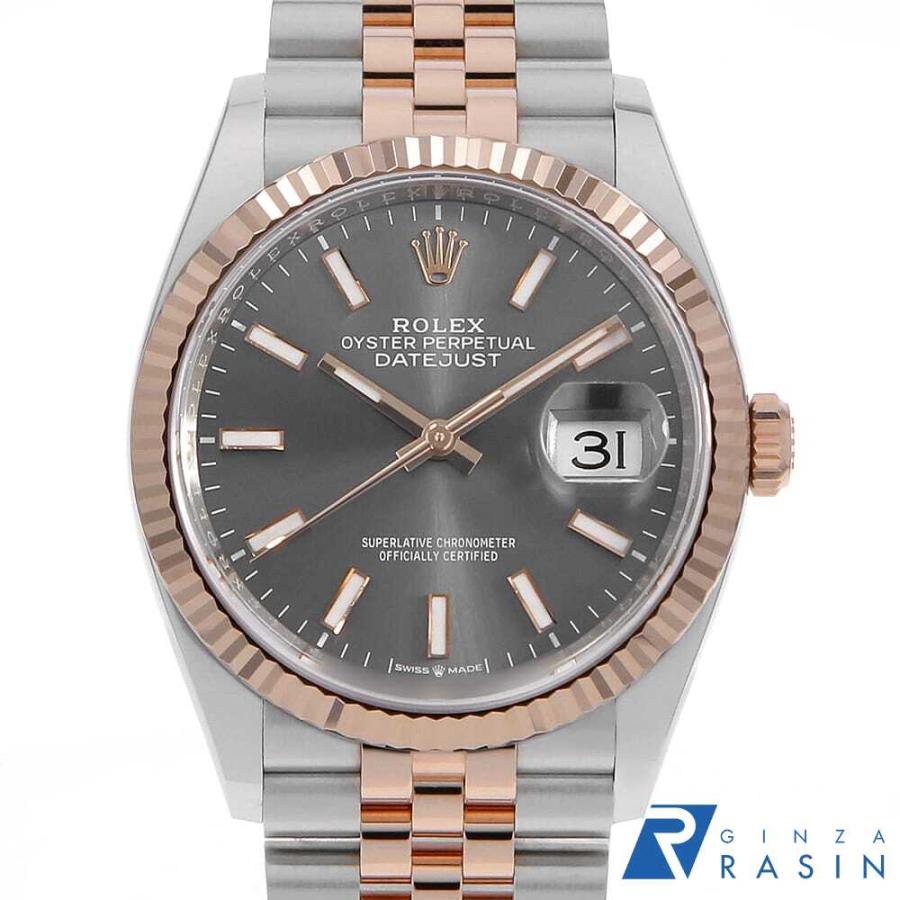 ROLEX（ロレックス） デイトジャスト36 126231 スレート (グレー) バー