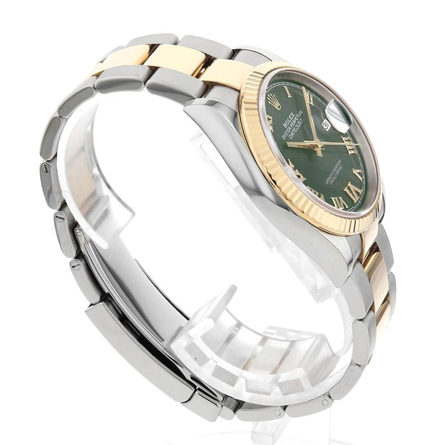 ROLEX（ロレックス） デイトジャスト36 VI/IXダイヤ 126233 オリーブ