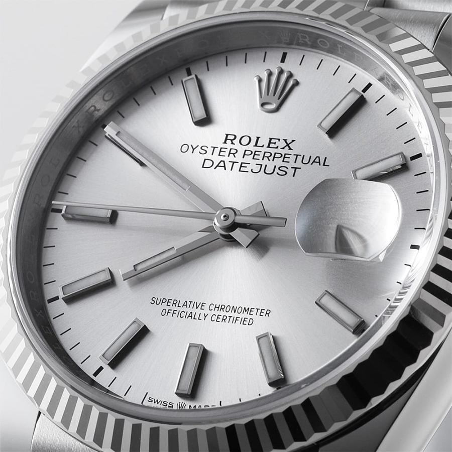 ROLEX ロレックス デイトジャスト36 126234 シルバー バー 5列 ROLEX ロレックス デイトジャスト36 126234 シルバー バー 5列