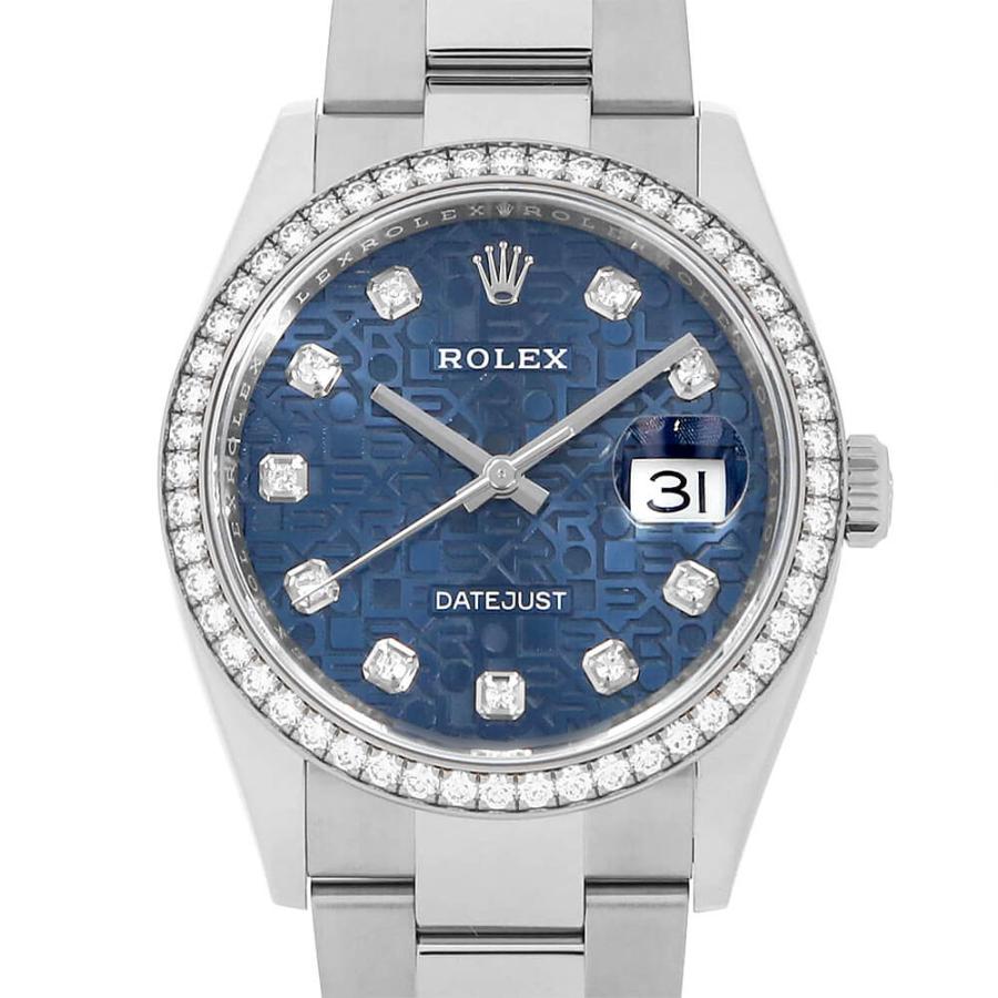 ROLEX（ロレックス） デイトジャスト36 ベゼルダイヤ 10Pダイヤ
