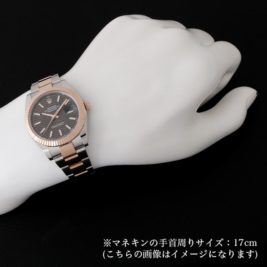ROLEX ロレックス デイトジャスト41 126331 グレー フルーテッド 