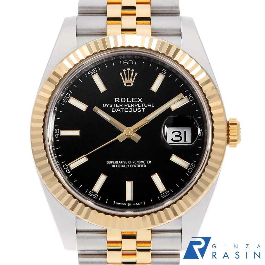 ROLEX（ロレックス） デイトジャスト 126333 ブラック バー 5列